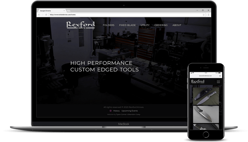 Rexford Knives Website